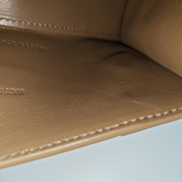 Hourglass XS Coated Canvas Brown