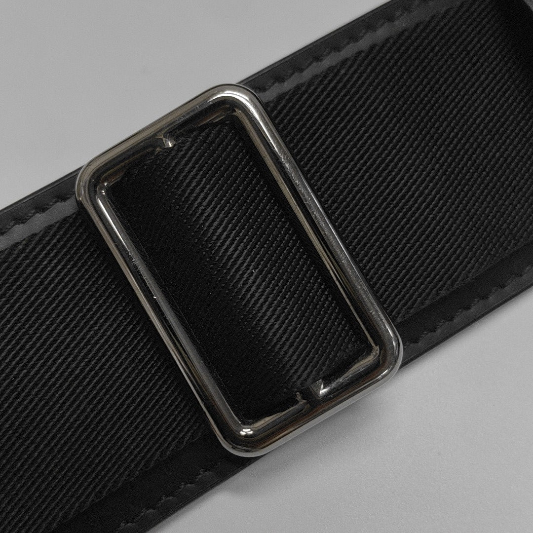 VOYAGER PM Monogram Coated Canvas Black