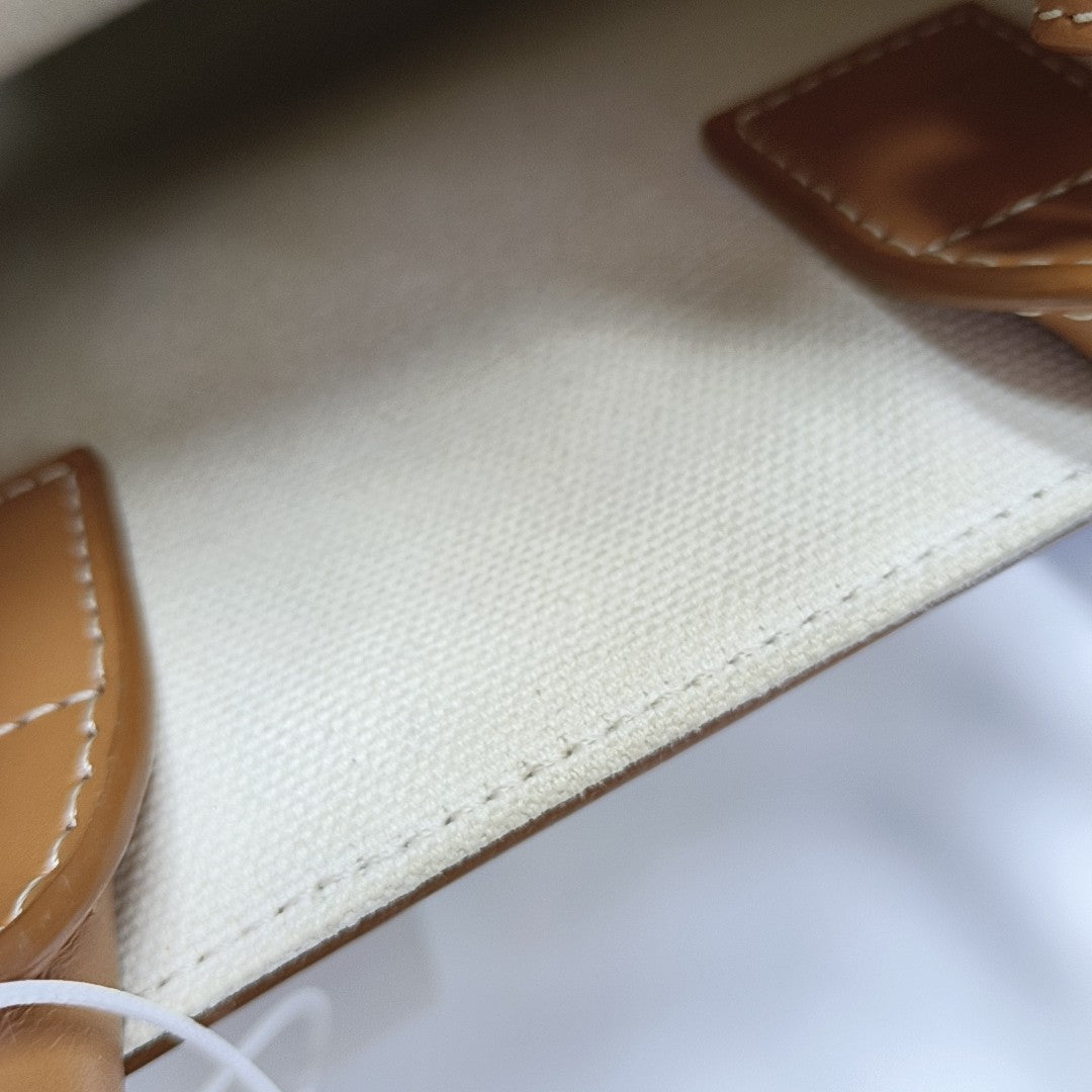 CABAS CELINE Mini Canvas White