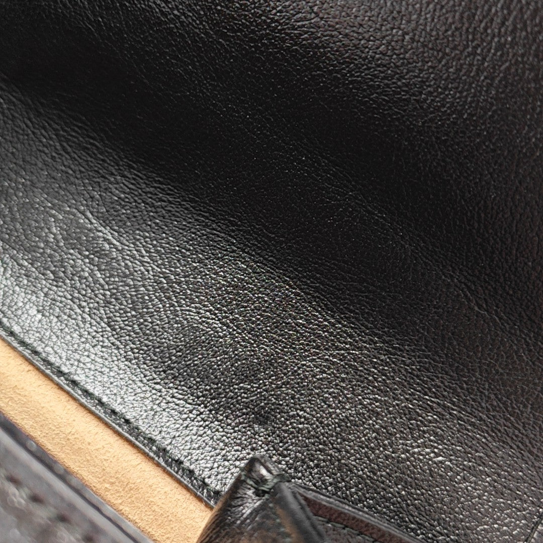 Rajah Small Calfskin Black