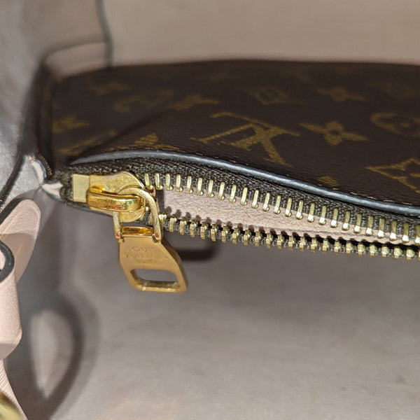 NÉONOÉ MM Monogram Coated Canvas Brown