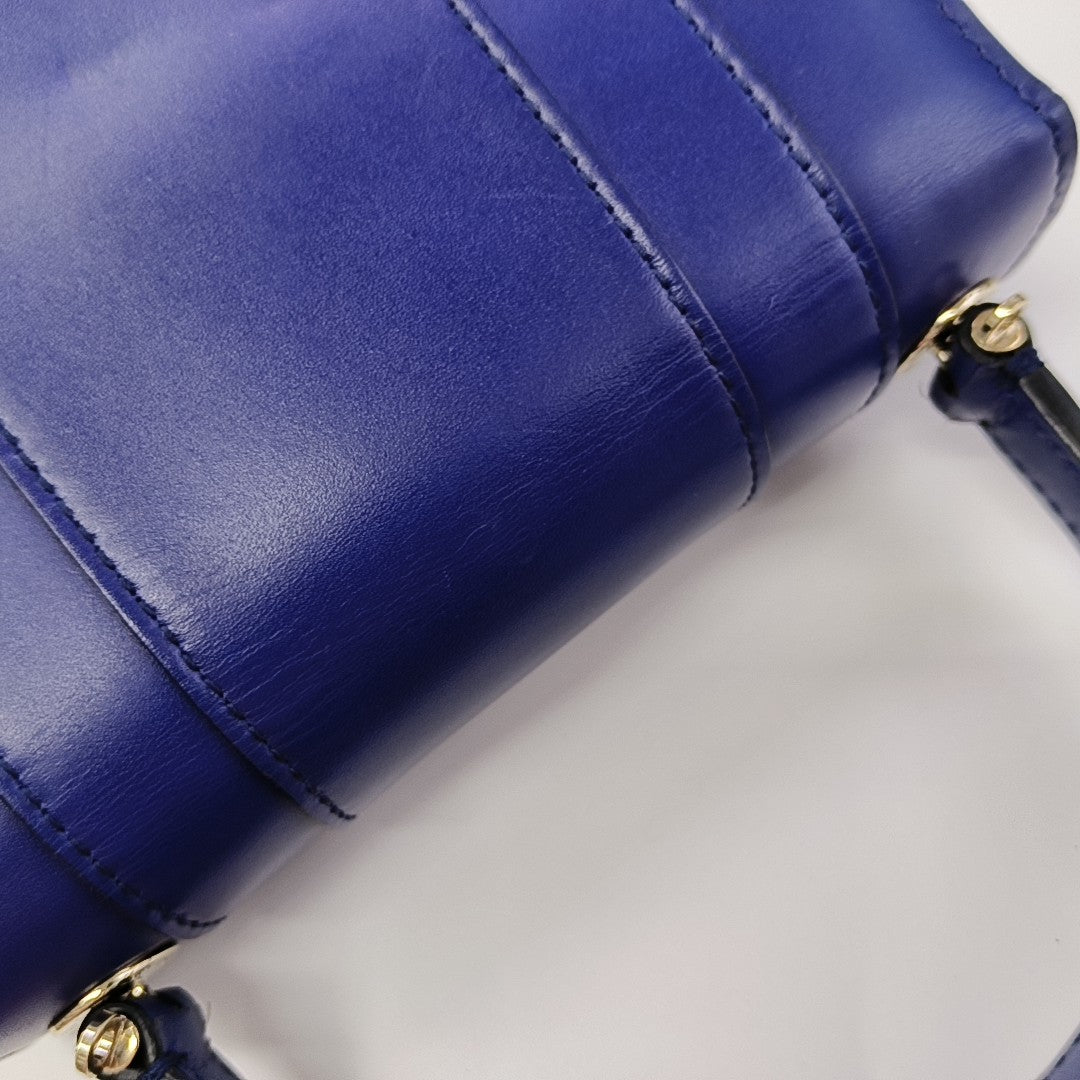 SERPENTI FOREVER Small Calfskin Blue