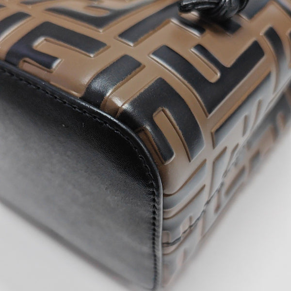 Mon Tresor Mini Monogram Calfskin Brown