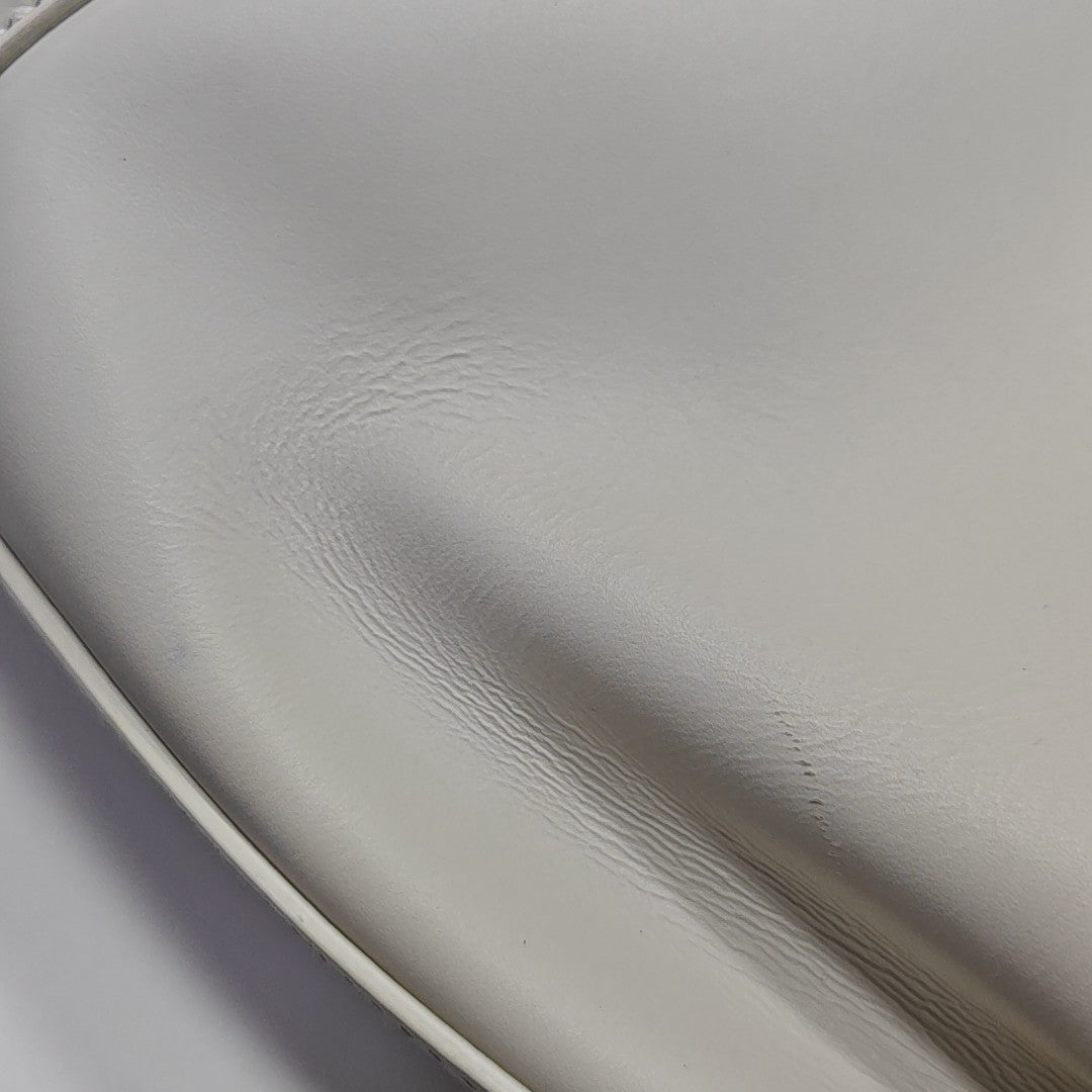 Calfskin Shoulder Bag Small White