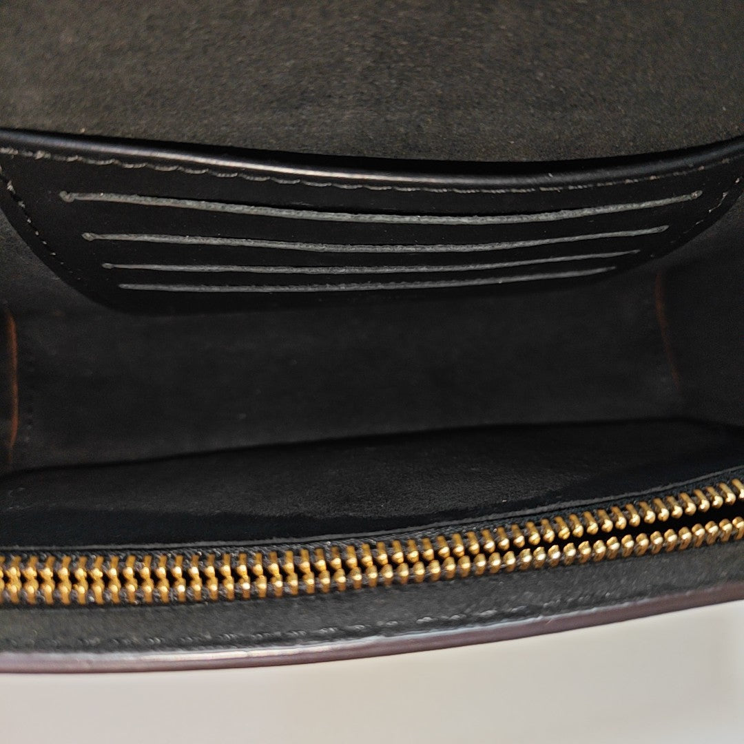 DAUPHINE WOC Monogram Coated Canvas Brown