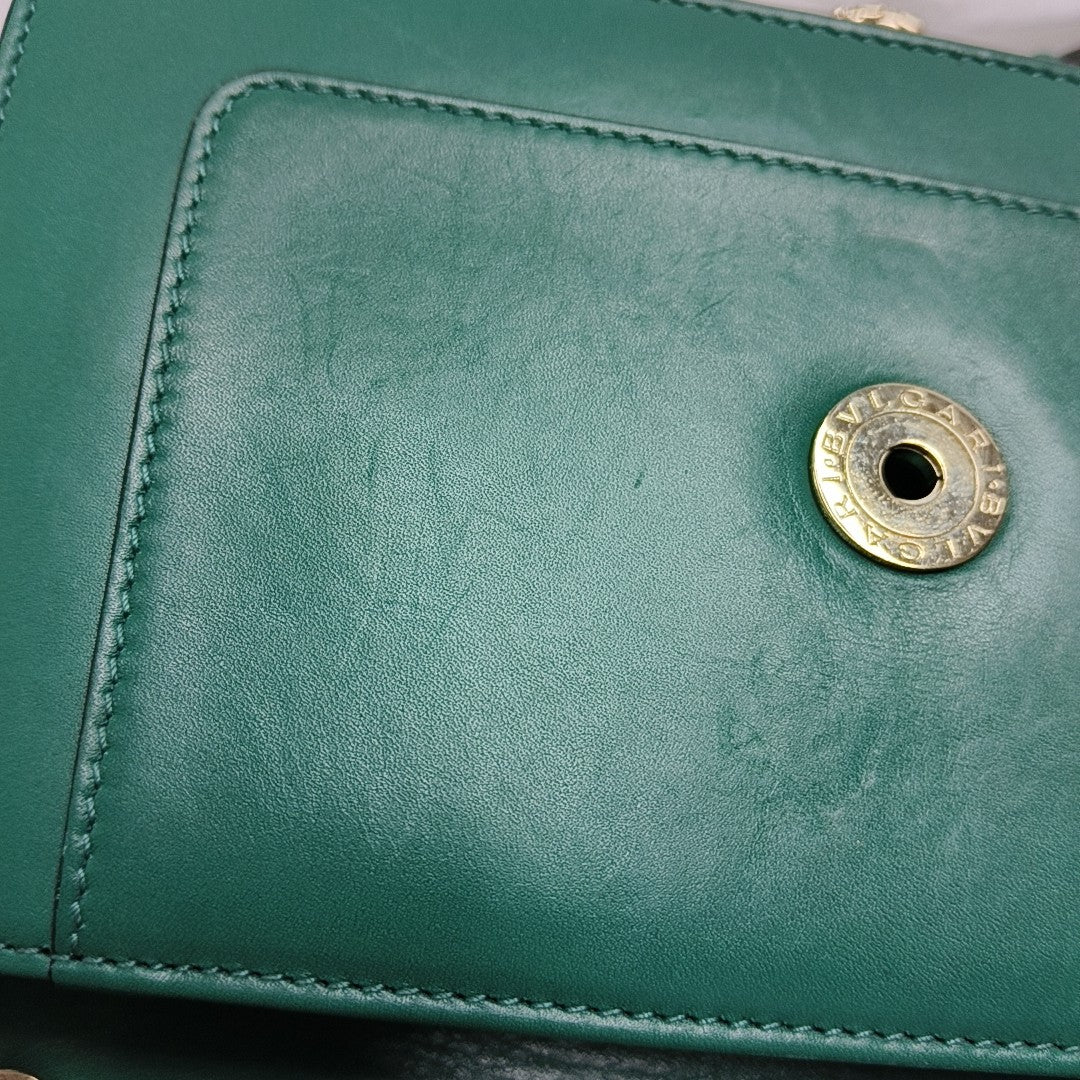 SERPENTI FOREVER Small Calfskin Green