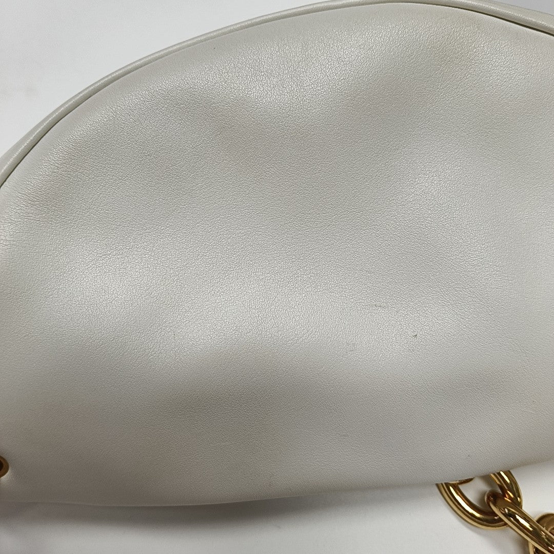 Calfskin Belt Bag Mini White