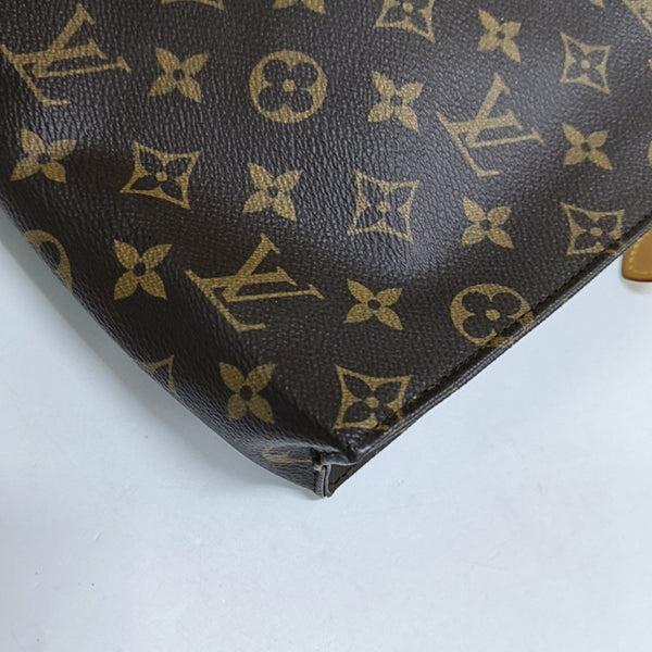 TOILET POCKET 26 Monogram Coated Canvas Brown