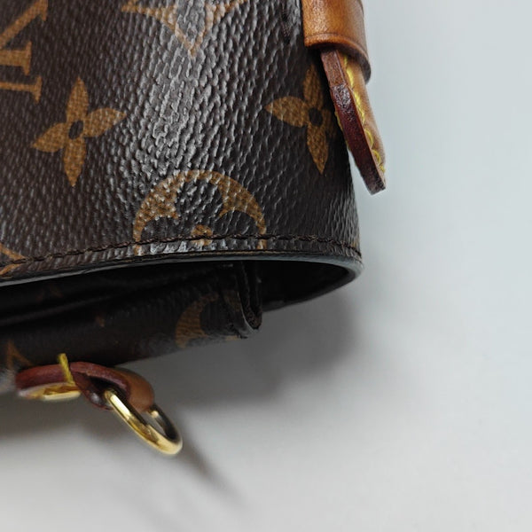 MÉTIS MM Lona Monogram Revestida Marrón
