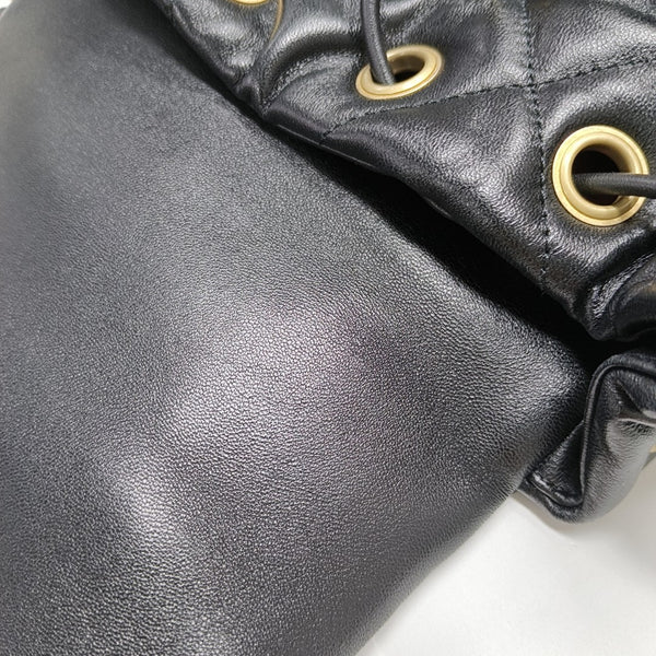 CHANEL 19 Mini Quilted Lambskin Black