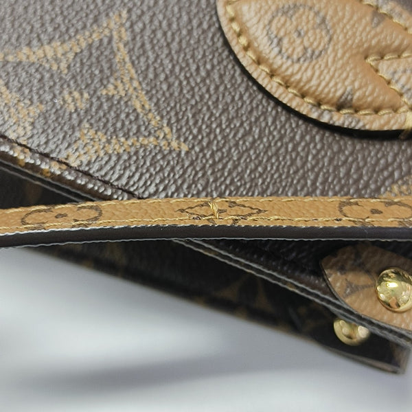 ONTHEGO BB Monogram Coated Canvas Brown