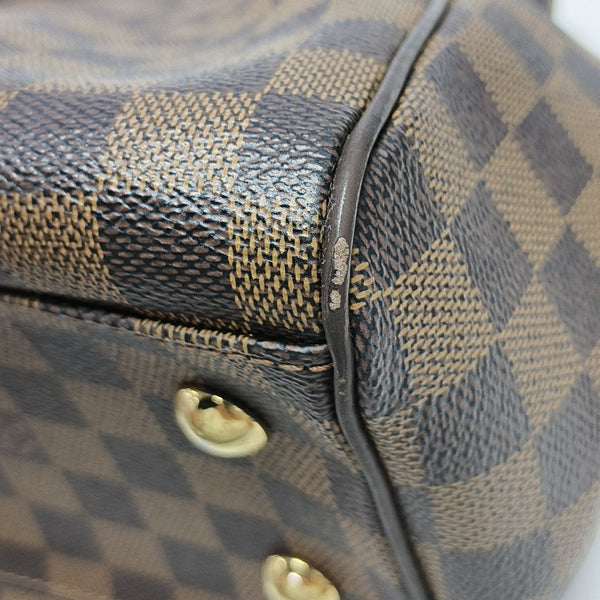 TREVI PM Damier Ebene Coated Canvas Brown