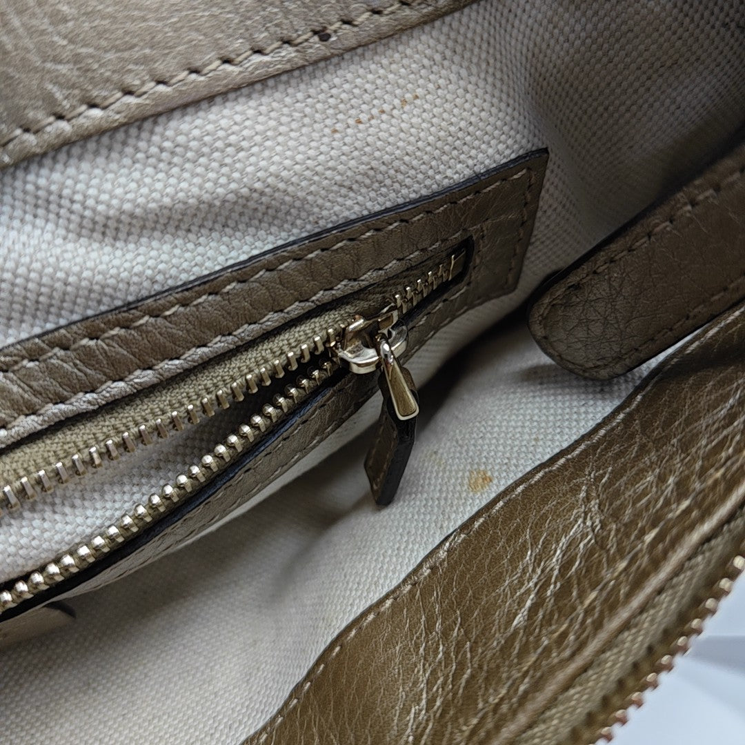 Bella Monogram Canvas Beige