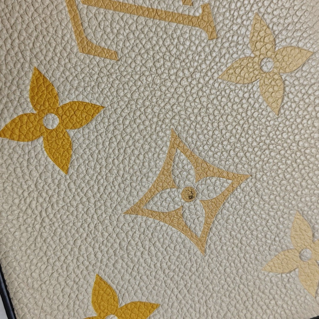 FÉLICIE Monogram Calfskin Yellow