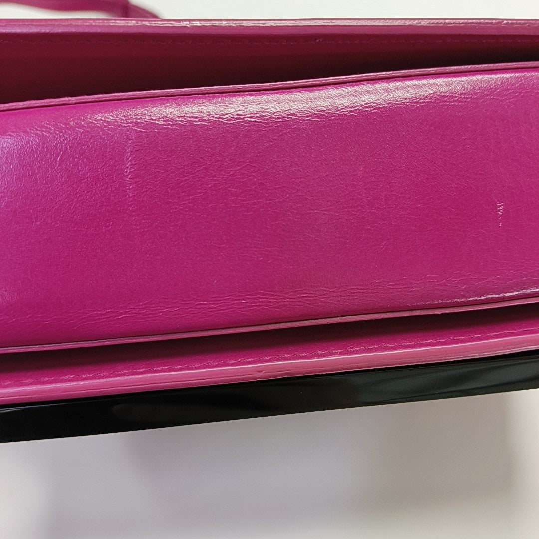 BVLGARI Calfskin Red