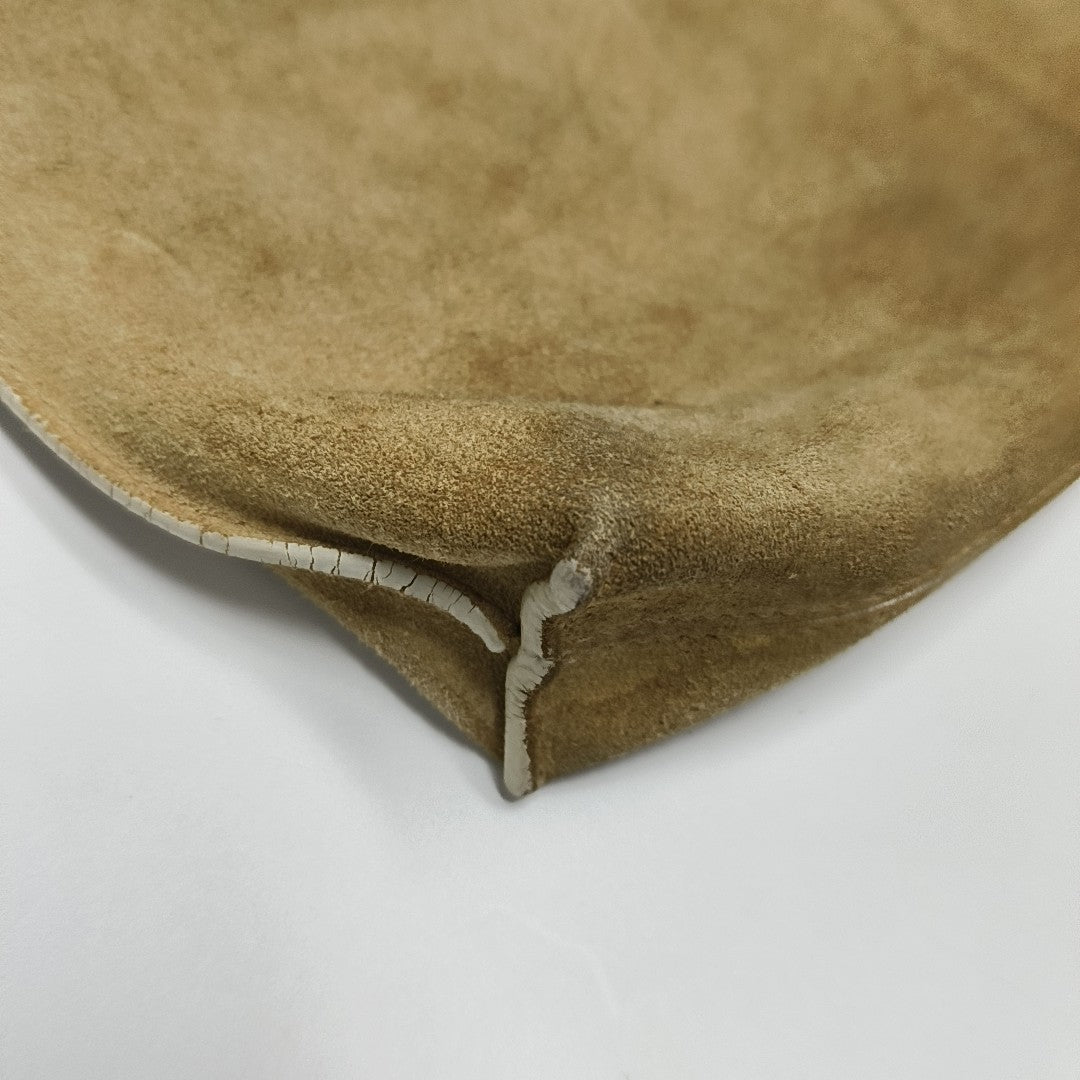T Pouch Suede Beige