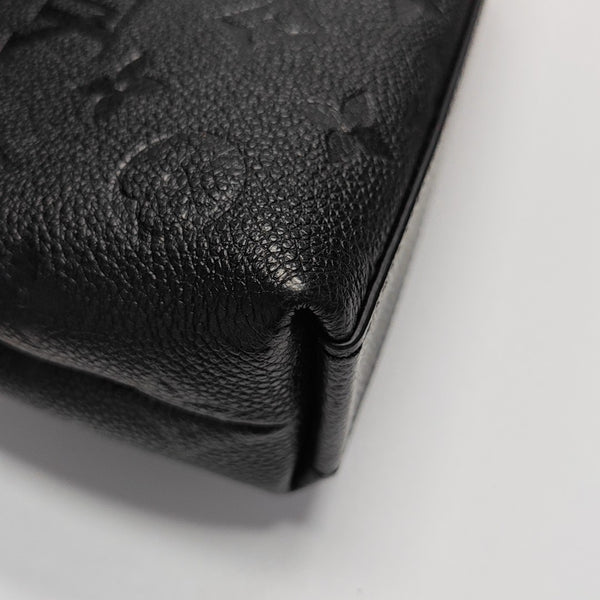 MADELEINE Nano Monogram Calfskin Black