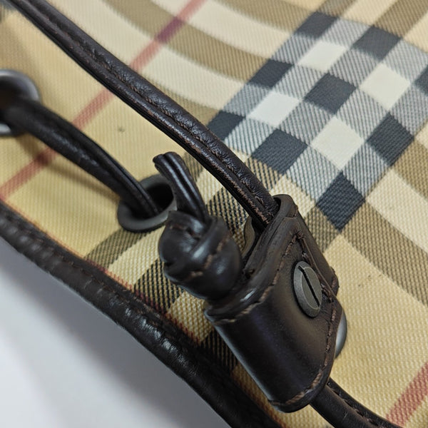 Coated Canvas Bucket Bag Multicolor