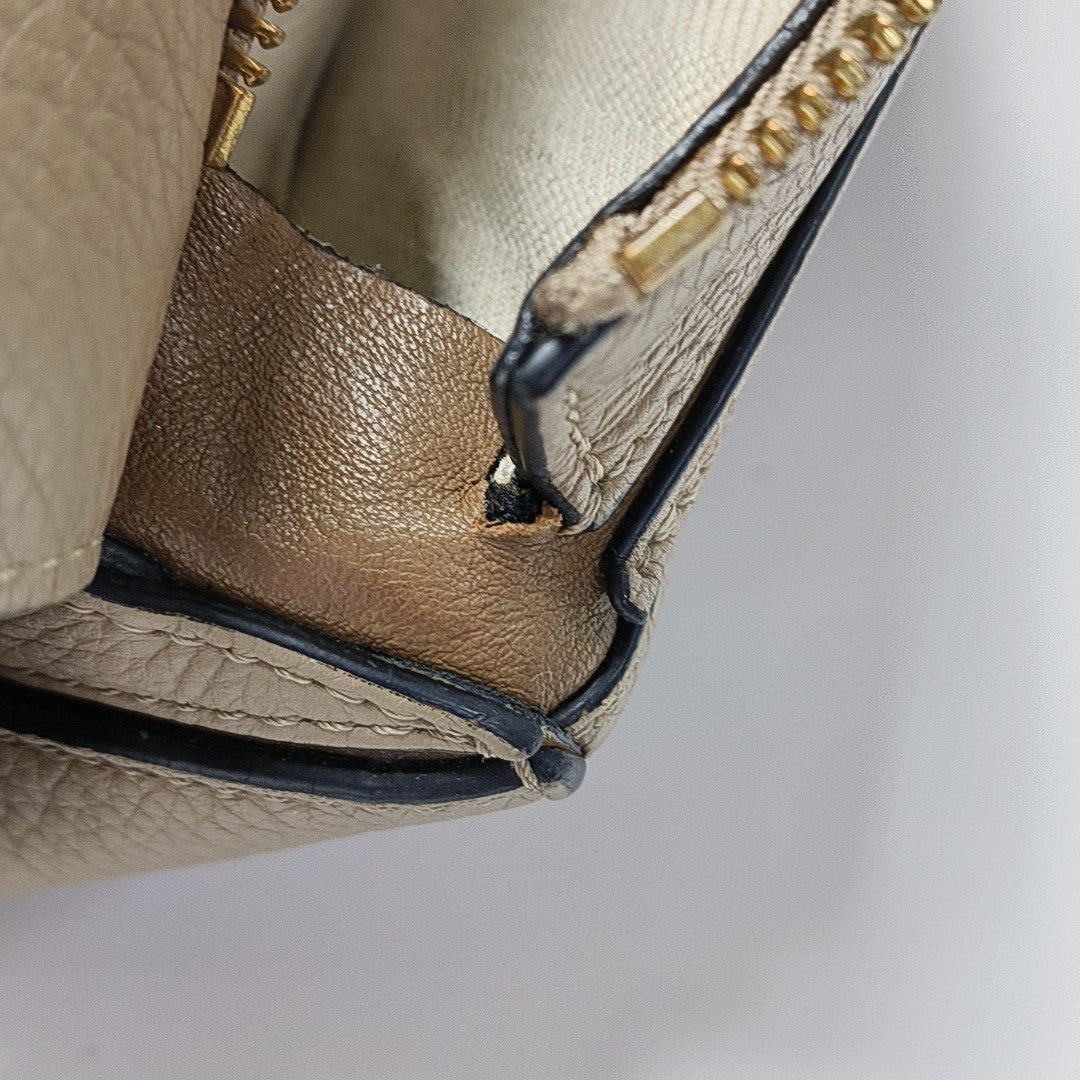 Puzzle Small Calfskin Beige