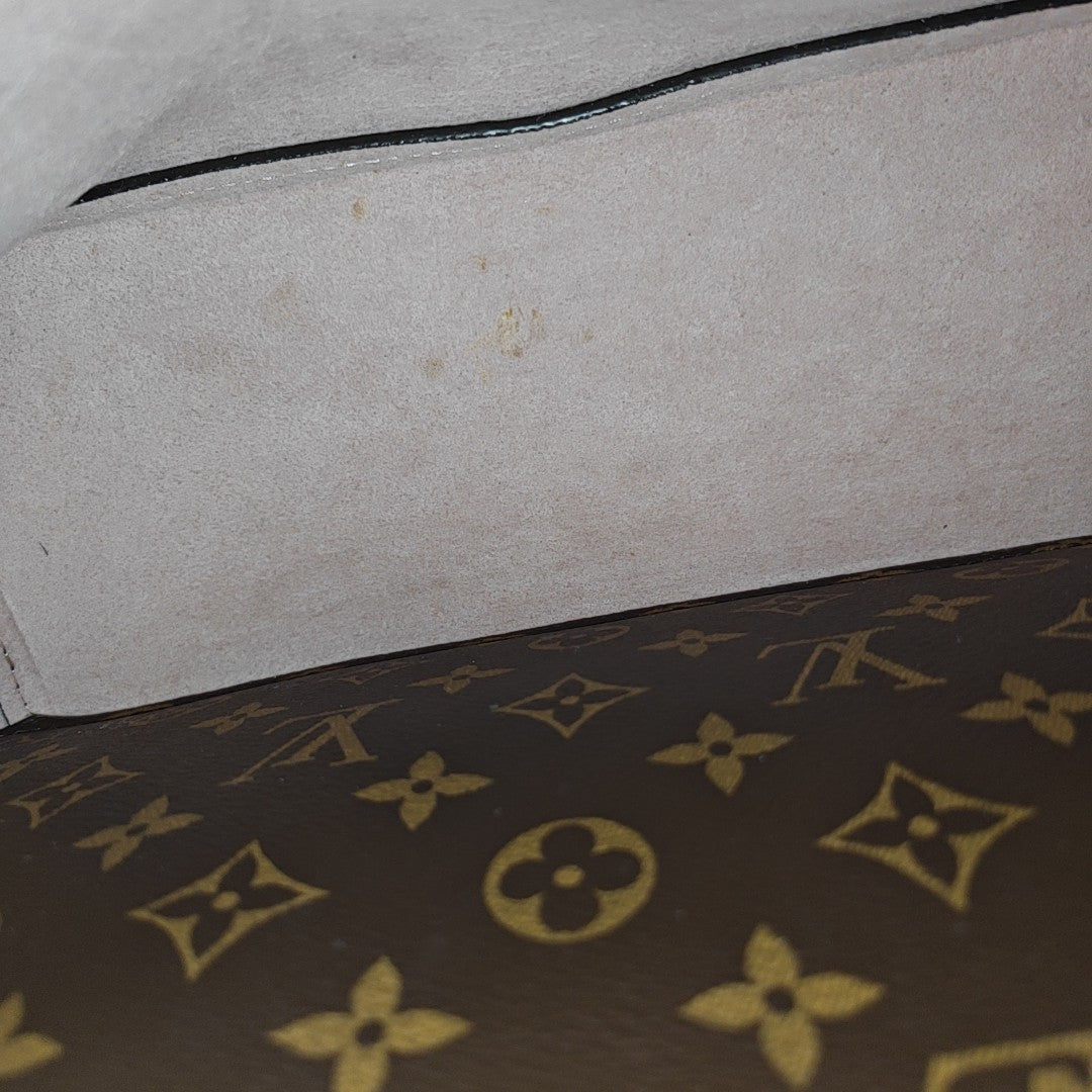 NÉONOÉ MM Monogram Coated Canvas Brown