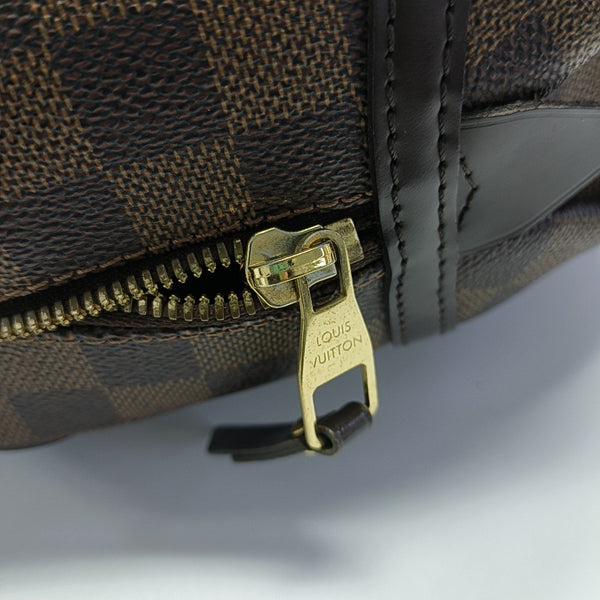 RIVINGTON Damier Ebene Coated Canvas Brown