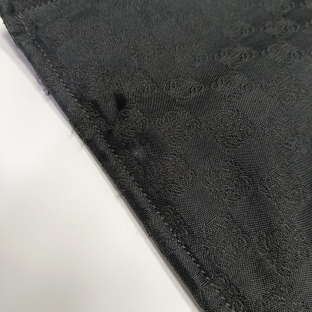 Canvas Top Handle Bag Black