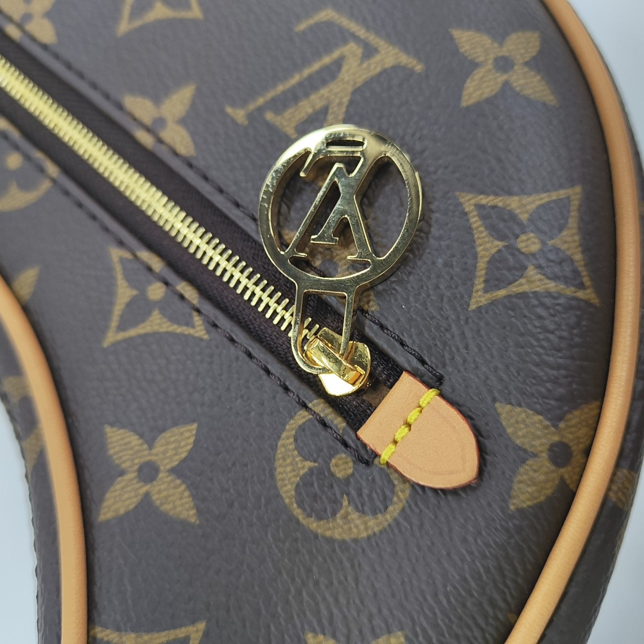 LOOP Monogram Coated Canvas Brown