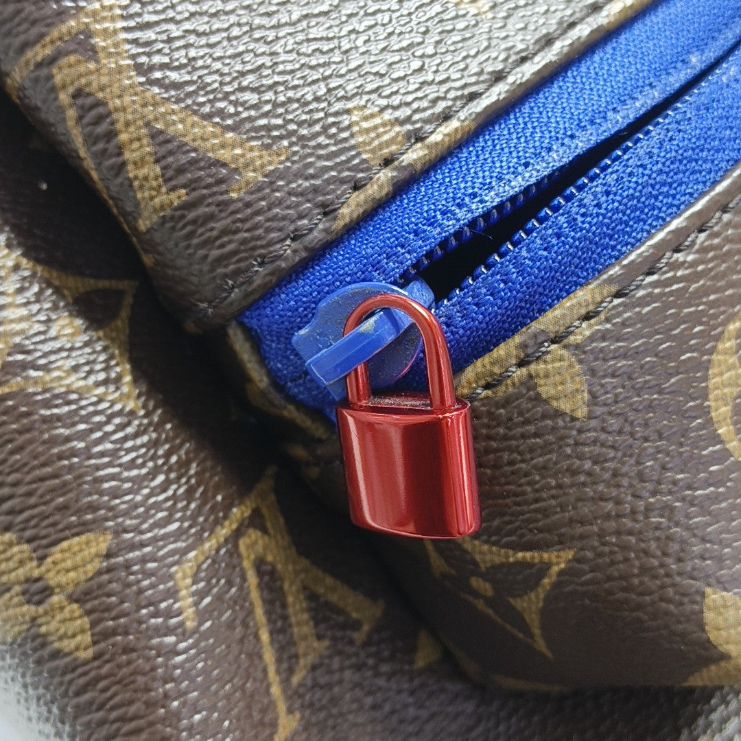 APOLLO Monogram Coated Canvas Brown