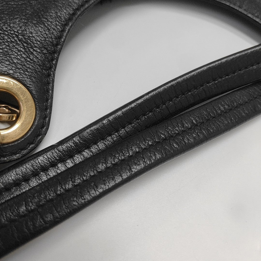 Betulla Large Calfskin Black