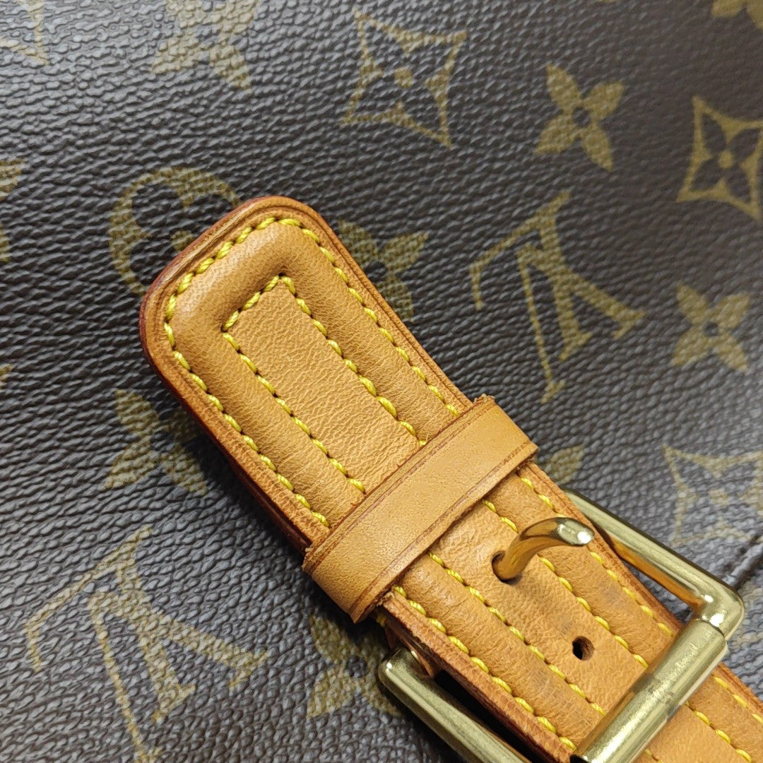 MULTIPLE Monogram Coated Canvas Brown