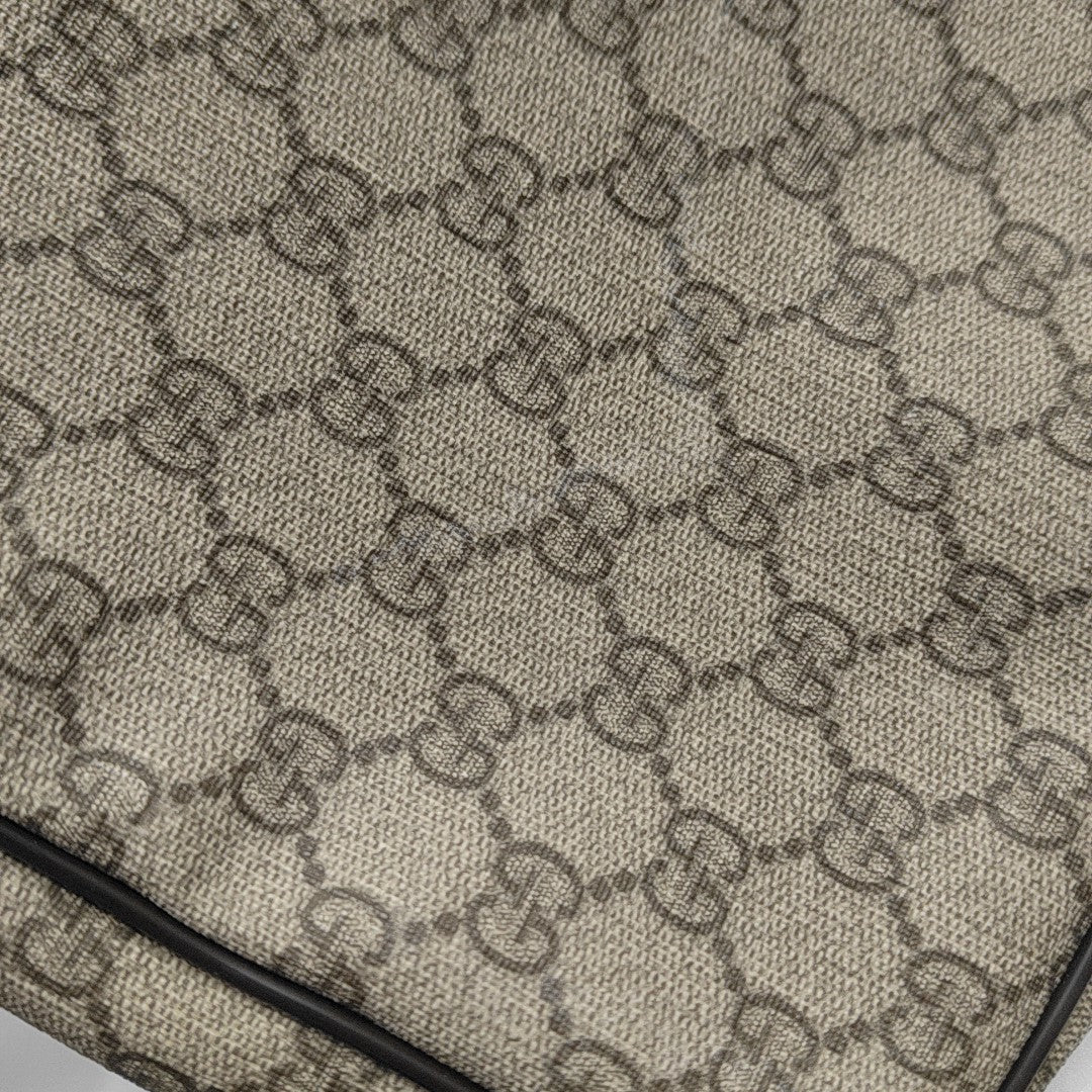GG Supreme Monogram Coated Canvas Beige