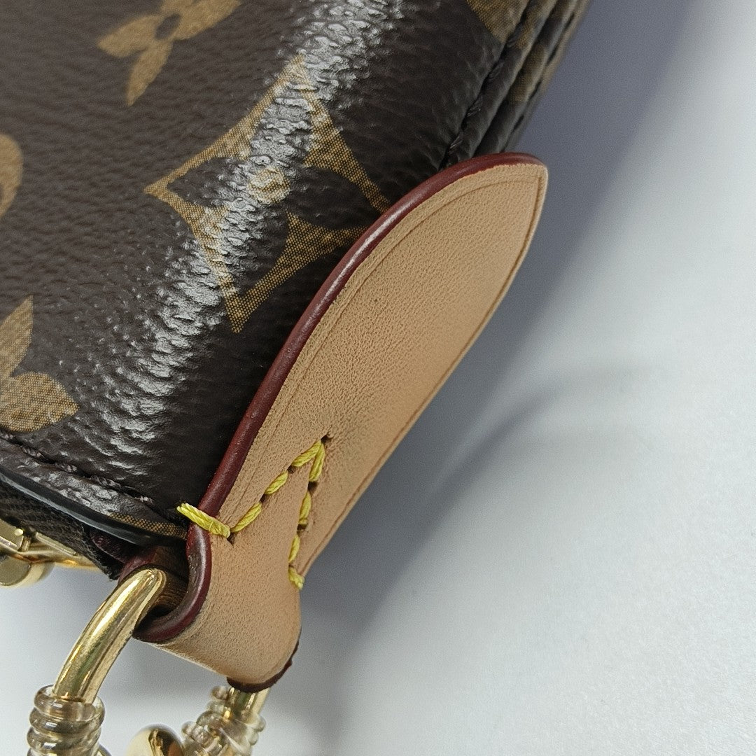 BOULOGNE Monogram Coated Canvas Brown