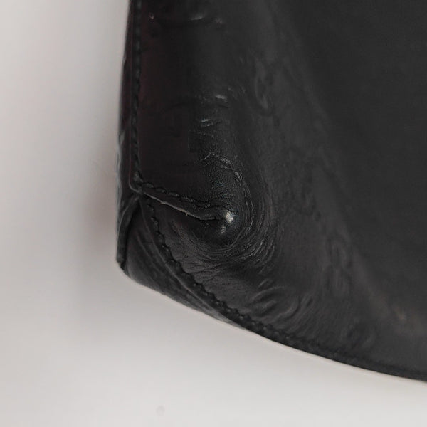 Signature Monogram Calfskin Black