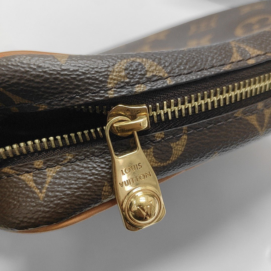 MARLY DRAGONNE Mini Monogram Coated Canvas Brown
