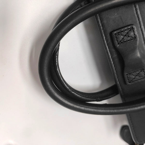 LUGGAGE Nano Calfskin Gray
