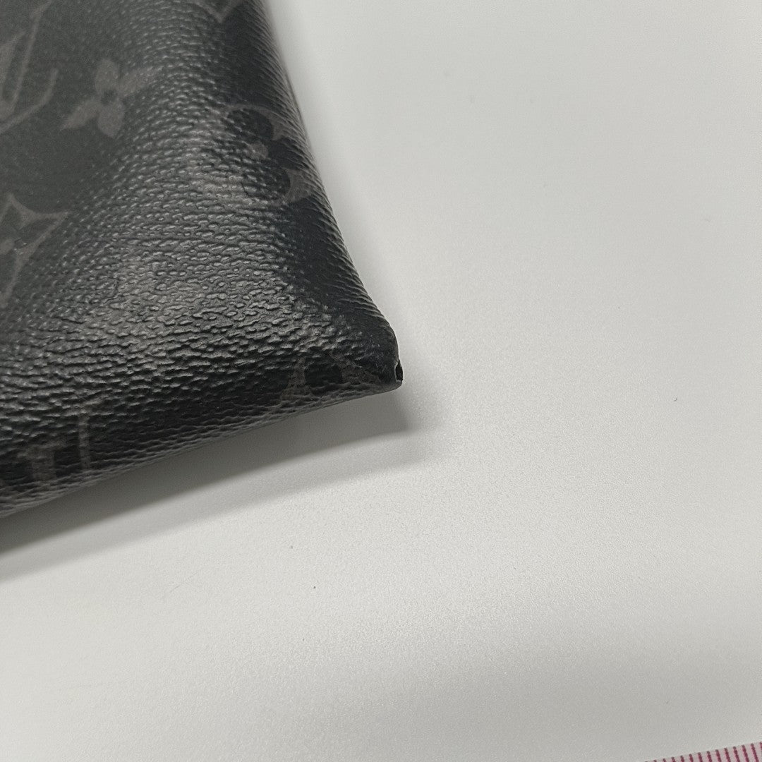 DISCOVERY Monogram Coated Canvas Black