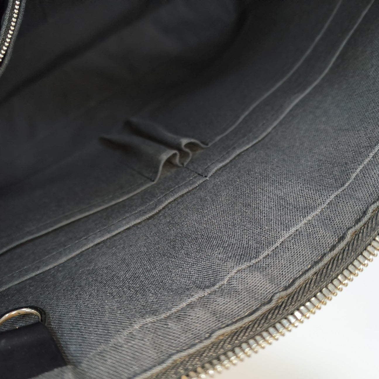 PORTE-DOCUMENTS Damier Graphite Coated Canvas Gray