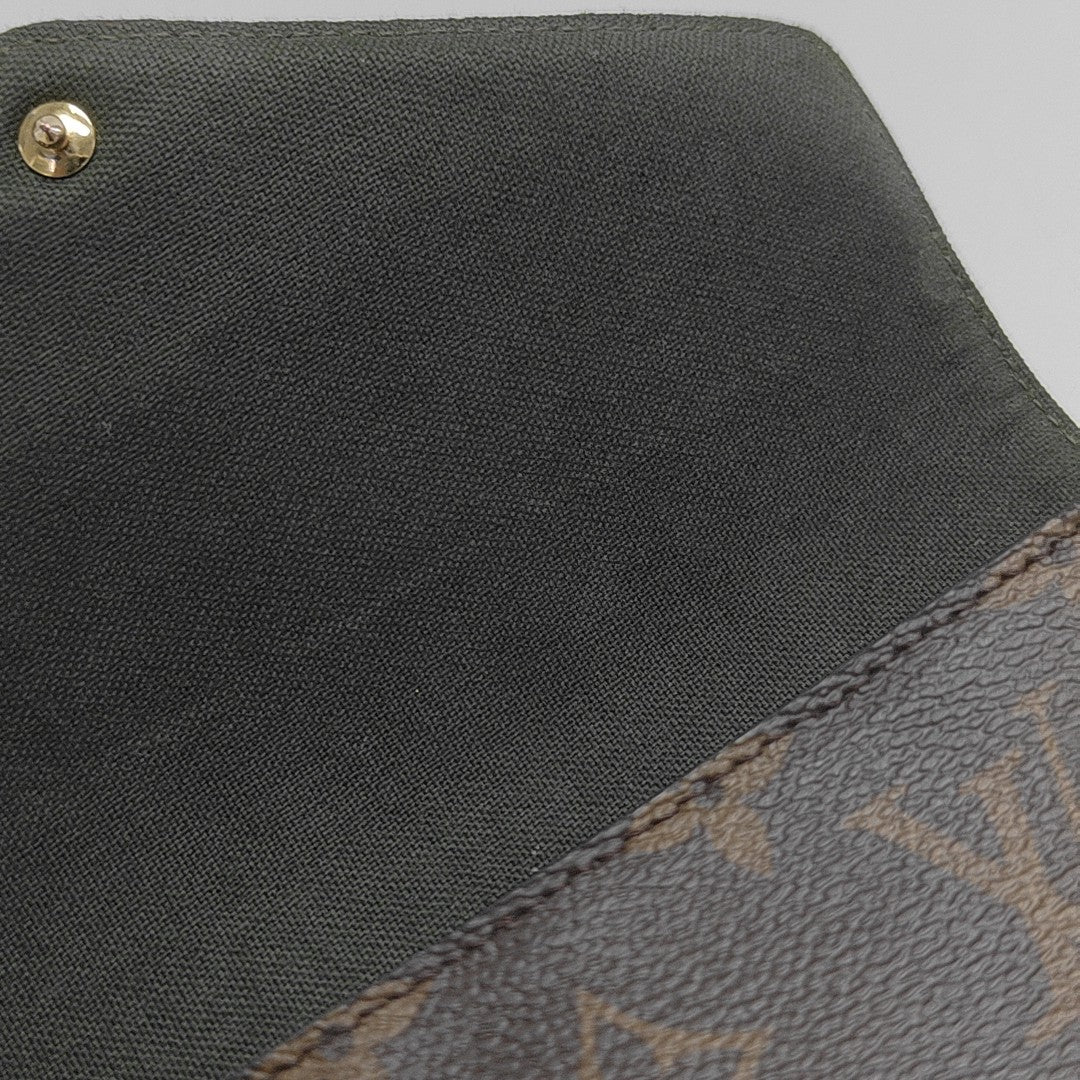 FÉLICIE Monogram Coated Canvas Brown