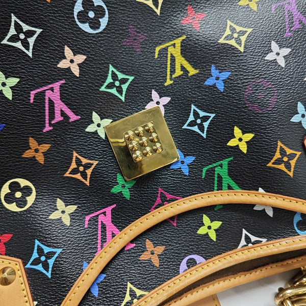 LV × TM ANNIE Monogram Coated Canvas Black