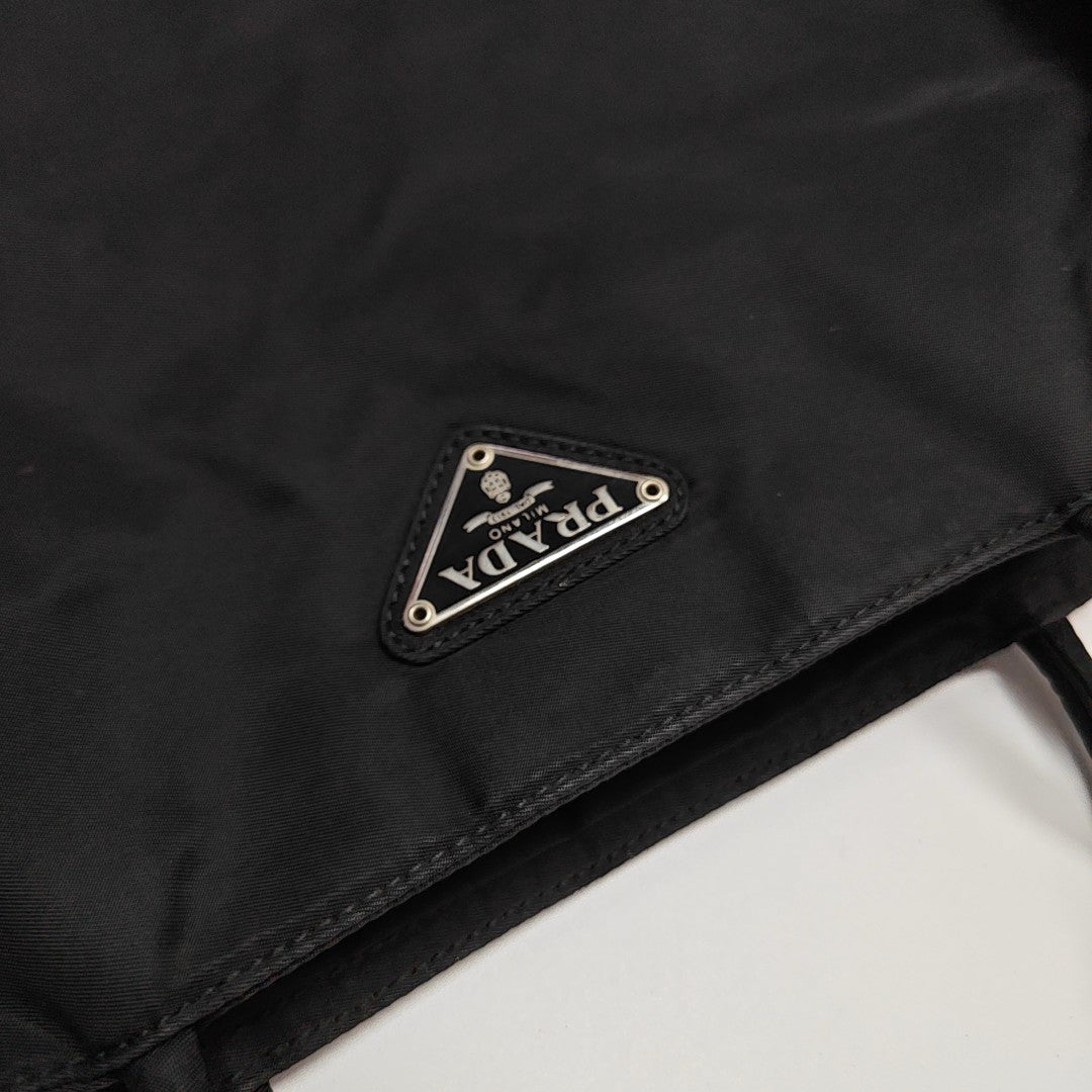 Nylon Tote Bag Black