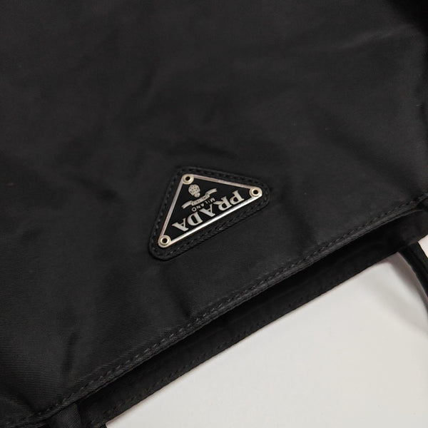 Nylon Tote Bag Black