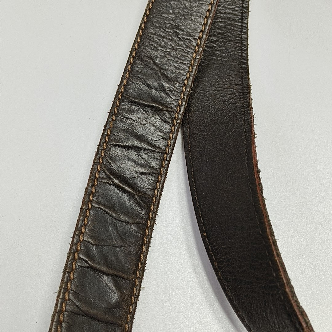 Calfskin Top Handle Bag Brown
