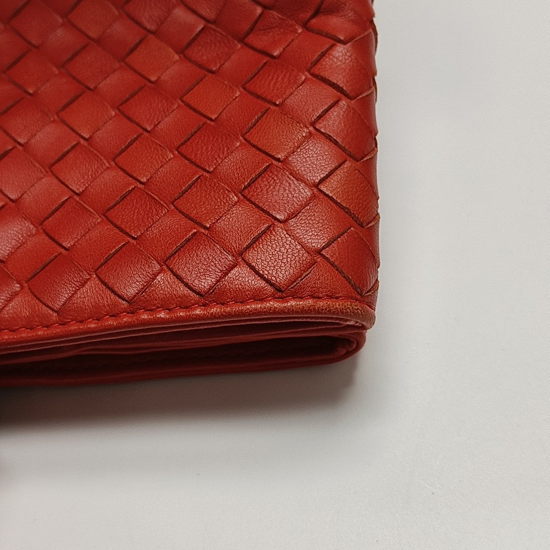 Lambskin Tote Bag Red