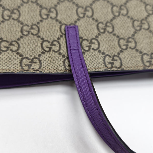 Monogram Coated Canvas Tote Bag Beige