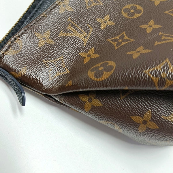 Authenticated pre-owned  PALLAS Monogram Coated Canvas Brown - Clutch at Looply