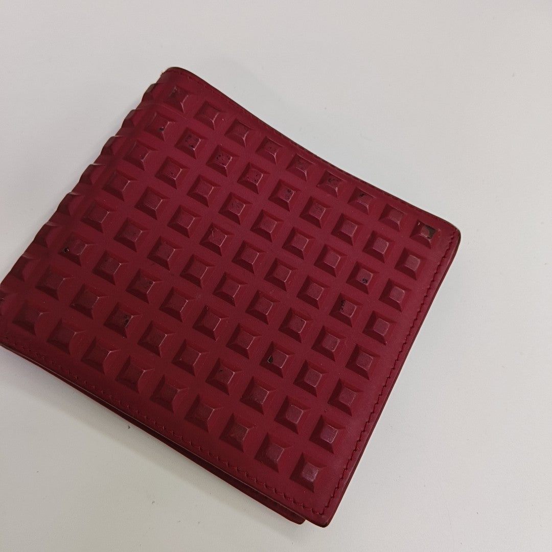 Calfskin Wallet Red