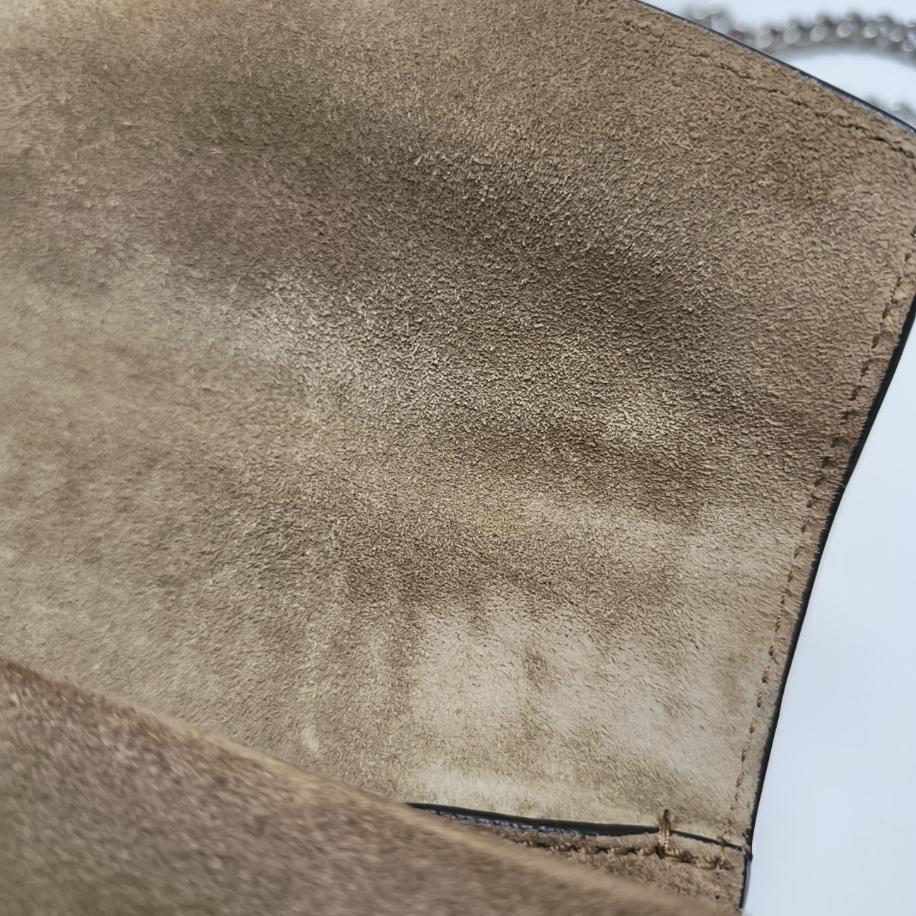 Dionysus Mini Monogram Coated Canvas Beige