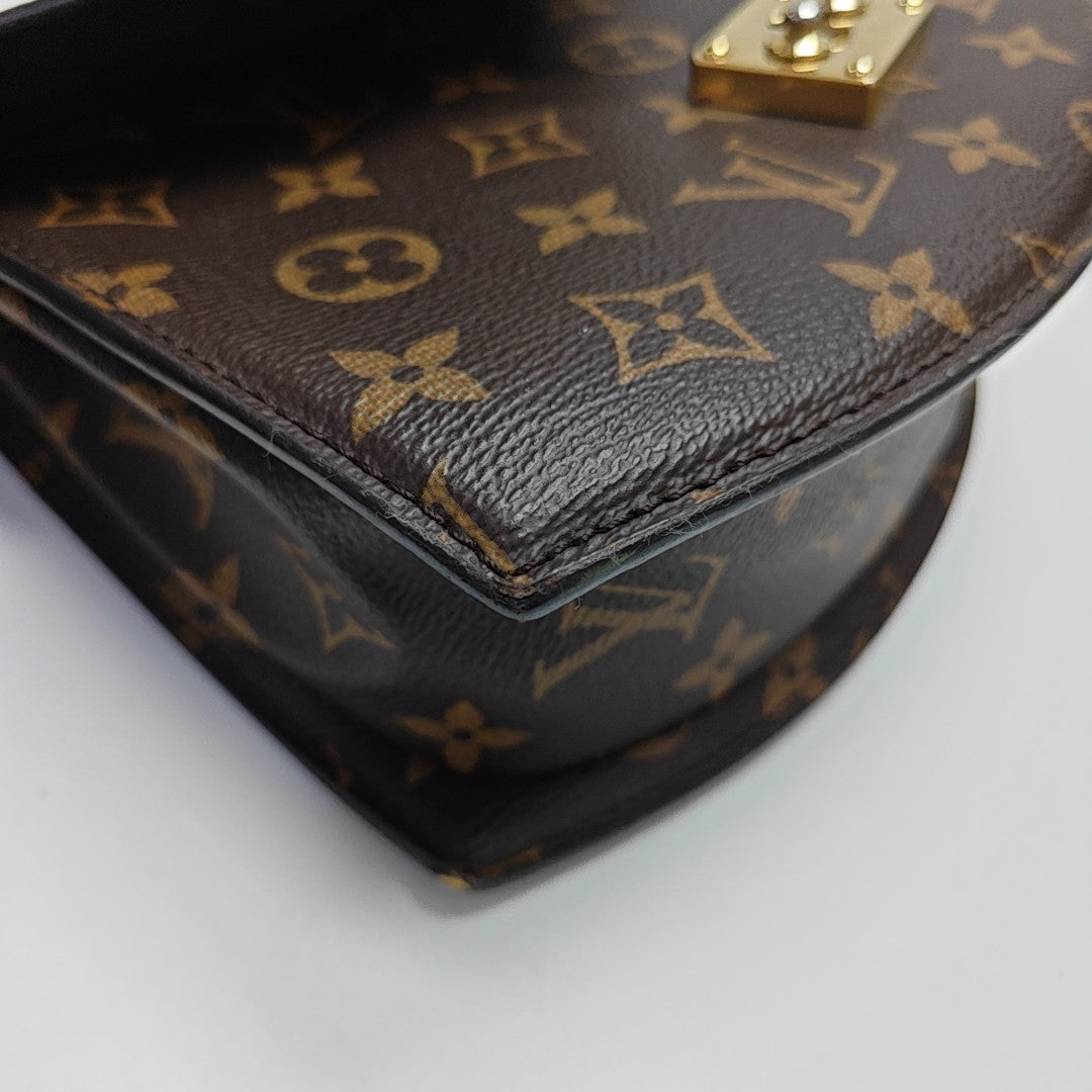 EDEN Monogram Coated Canvas Brown