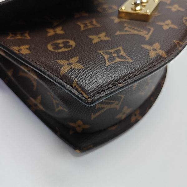 EDEN Monogram Coated Canvas Brown