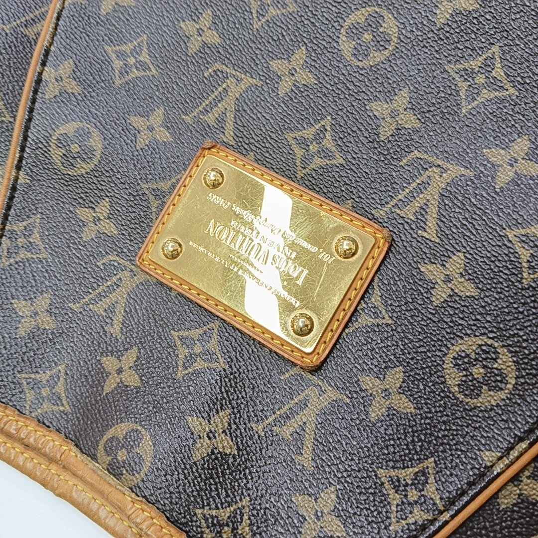 GALLIERA GM Monogram Coated Canvas Brown